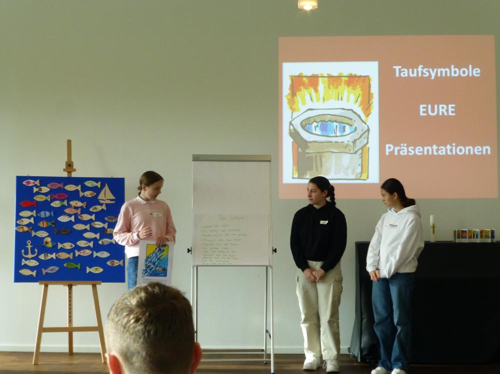 Präsentation der Gruppen im Plenum