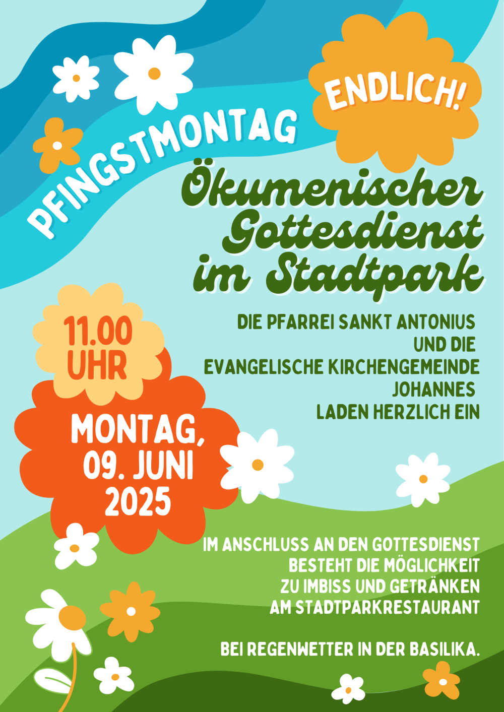 Pfingstmontag im Stadtpark 