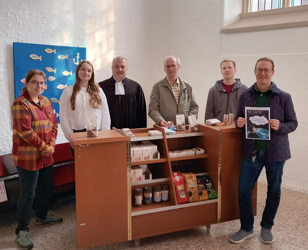 Auch die meisten der Mitglieder des Umweltteams waren am Gottesdienst beteiligt.